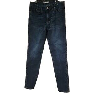 Madewell Dark Wash Denim High Rise Skinny Jeans Size 30